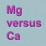 Equality of Mg & Ca