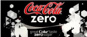 Zero Coke with Aspartame