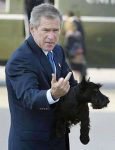 bushgivingfinger